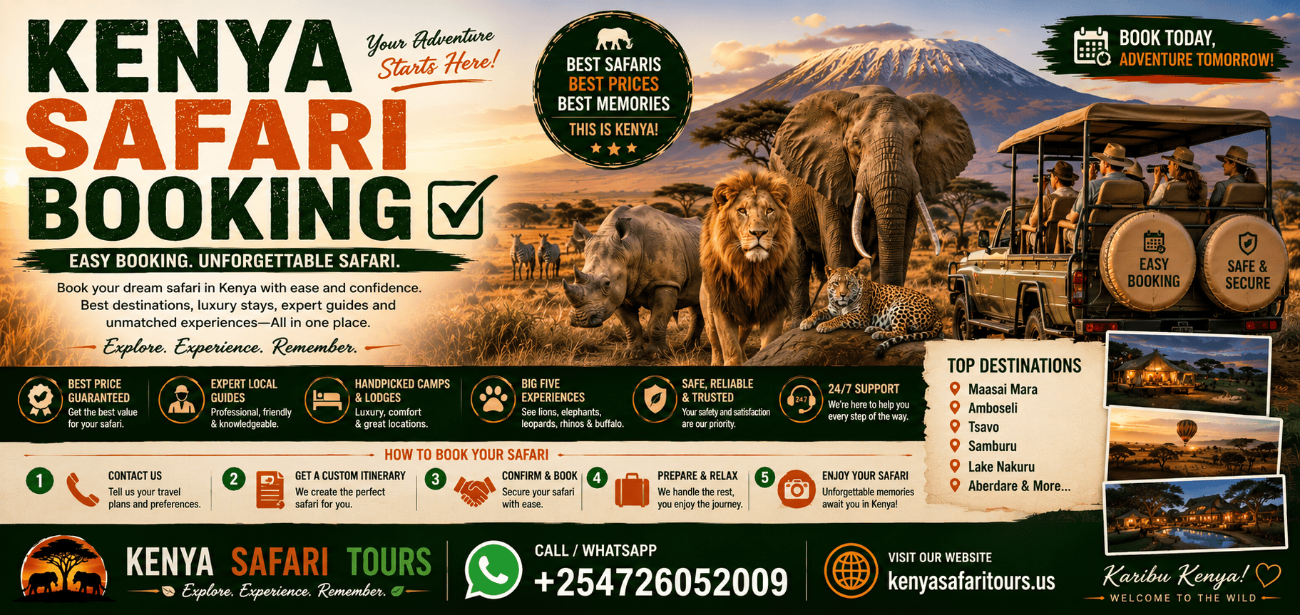 Kenya Safari Booking